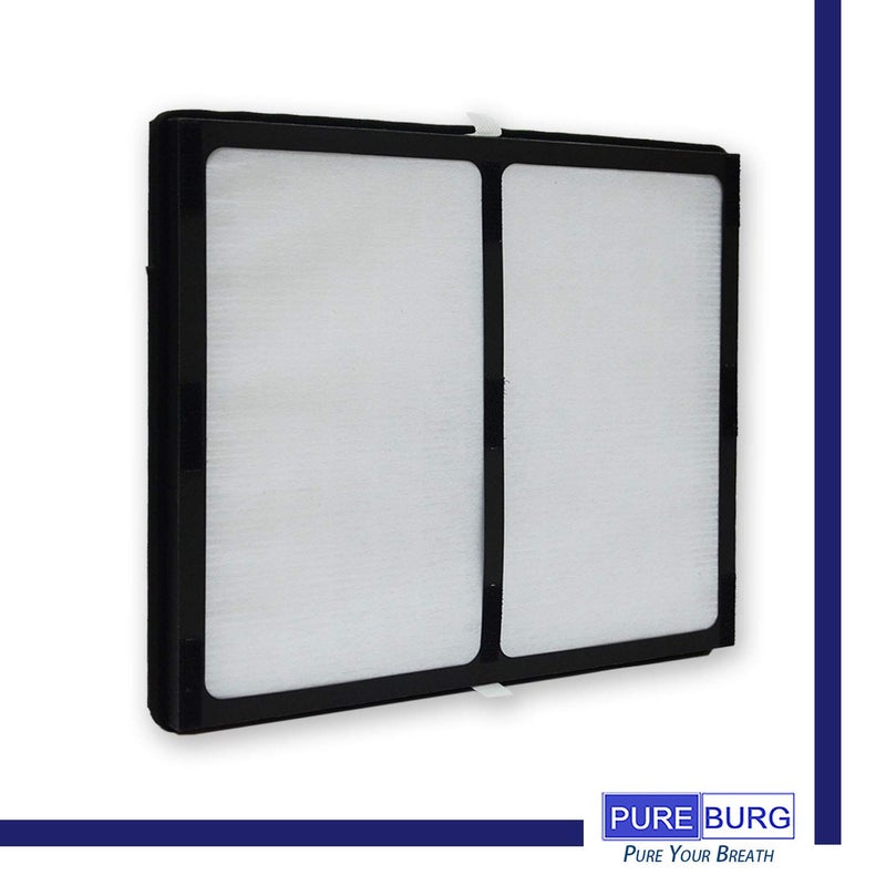 PUREBURG IAF-H-100D Replacement Filter Compatible with Idylis AC-2123 AC-2118 IAP-10-280 Air Purifiers,H13 HEPA + 2 x Activated Carbon Pre-Filters Air Clean Dust VOCs - Image 5